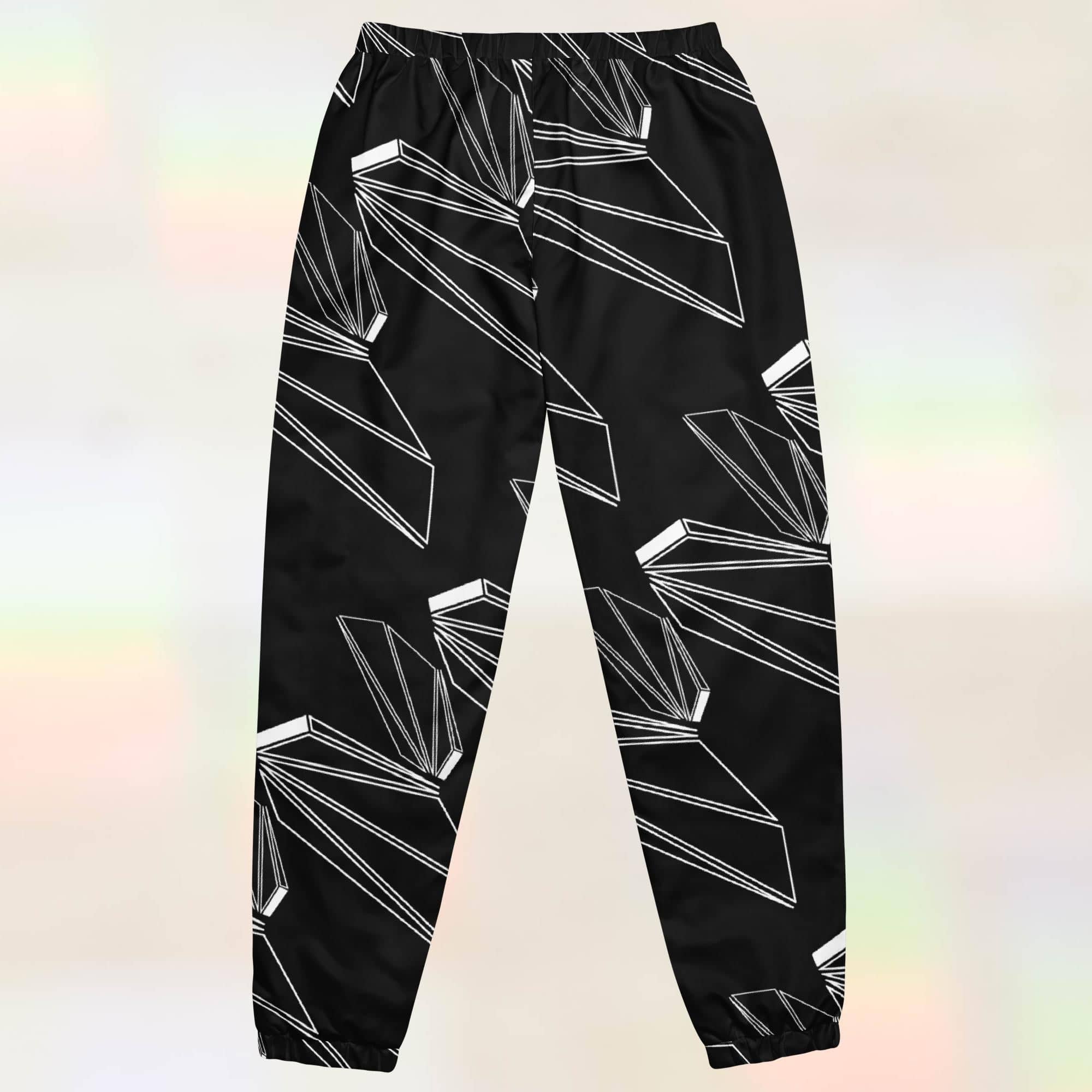 WOMEN'S MAGICIAN BEVEL TRACK PANT - BLACK/WHITE